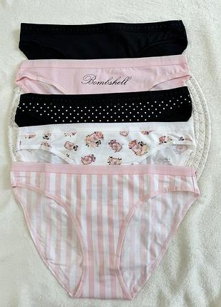 Комплект трусиків сліпів victoria’s secret
