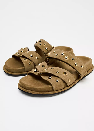 Шлепанцы zara