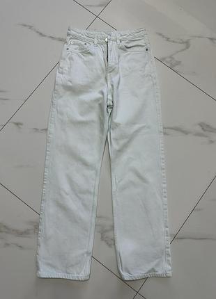 Джинси weekday світло бірюзові на розмір s