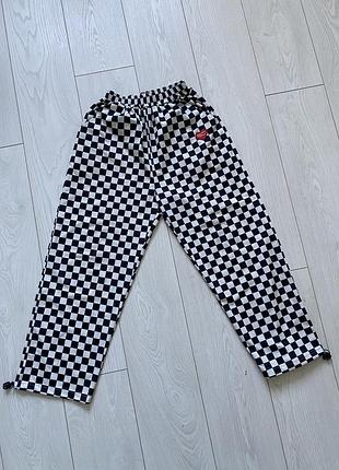 Штани унісекс у клітинку