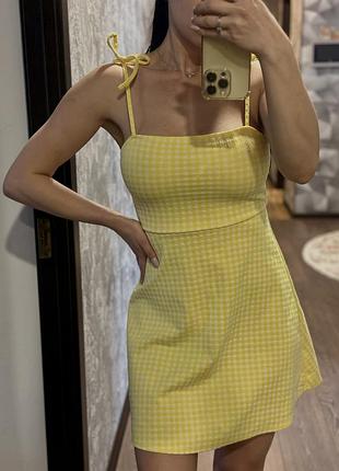 Мила жовтенька сукня h&m ☀️