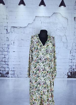 Сукня міді на запах