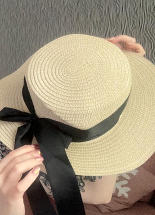 Плетеная шляпа 👒
