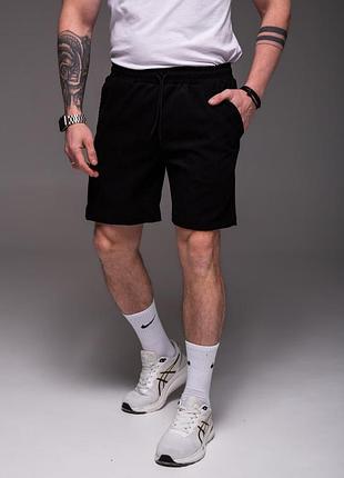 Мужские шорты вельветовые на резинке с карманами