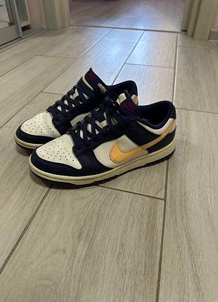 Кросівки унісекс nike dunk low 40 25 см