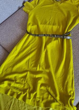 Платье асимметричное zara