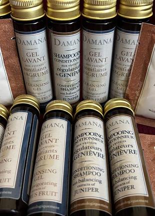 Damana гель, сіль для ванни