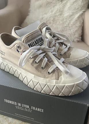 Кеди palladium на шнурівці