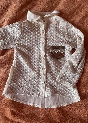 Рубашка для дівчинки