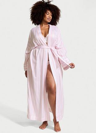 Хлопковый длинный халат victoria’s secret