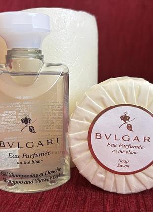 Bvlgari шампунь та мило