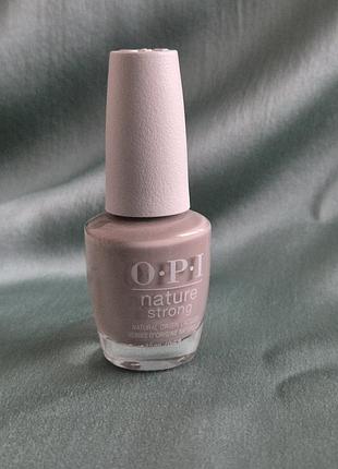 Лак для ногтей opi nature strong 15 ml nat 027 dawn of a new gray
