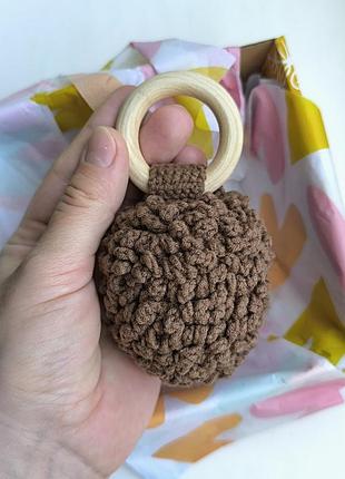 Брязкальце шишка handmade