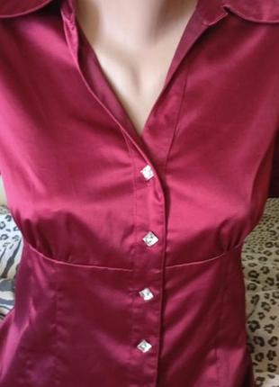 Атласна блузка