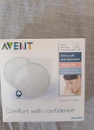 Лактаційні вкладки багаторазові