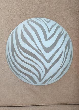 Скло запасний плафон для люстри світильника 40 см