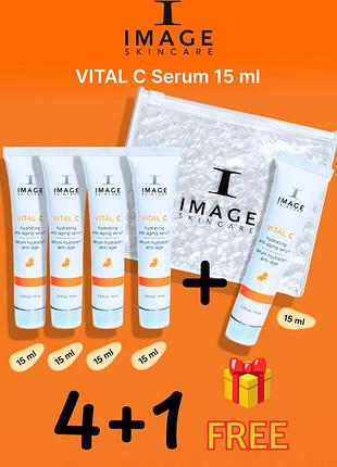 Image skincare vital c hydrating anti-aging serum 15 мл, акція