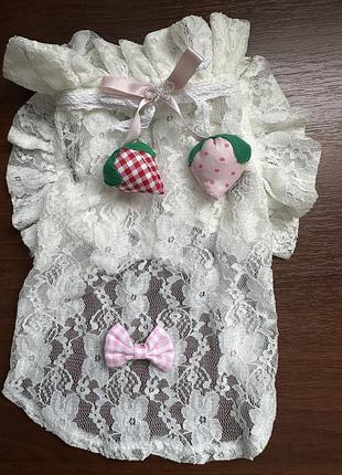 Нарядна кофтинка ,гольфік для маленькоі собаки
