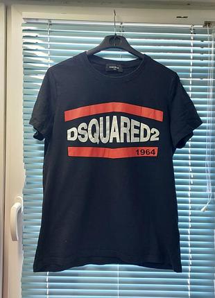 Женская хлопковая футболка dsquared 2