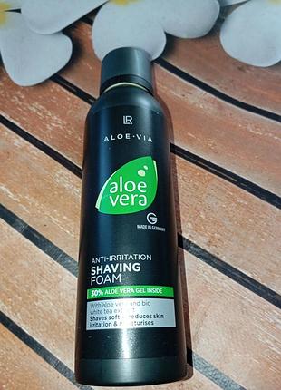 Піна для гоління lr aloe vera без подразнень 200 мл