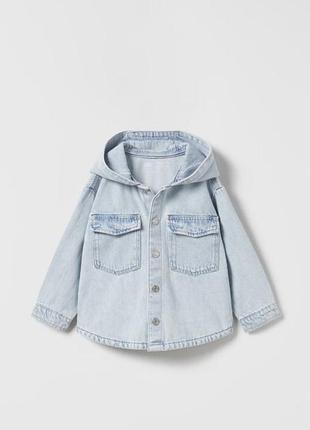 Джинсова куртка zara 2-3 роки