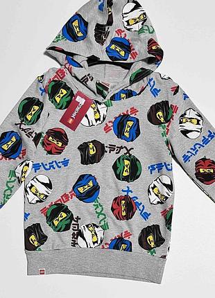 Крутая кофта толстовка с капюшоном ниндзяго