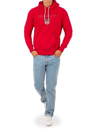 Чоловіча толстовка худі gant old money