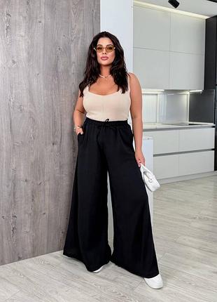 Жіночі легкі брюки палаццо | 136