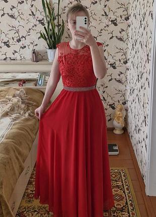 Сукня вечірня, максі довжини