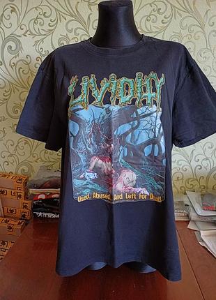 Lividity футболка. металл мерч