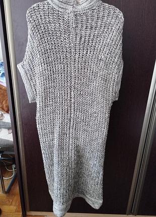Кардиган накидка с м 4