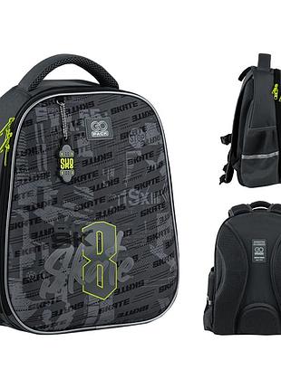 Рюкзак шкільний напівкаркасний gopack education skate go25-165m-8