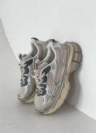 Хіт продаж! зручні бежево-сірі кросівки