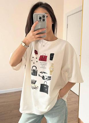 Футболка oversize
