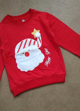 Новогодний реглан на байке