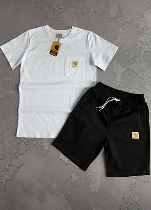 Костюм carhartt футболка шорти