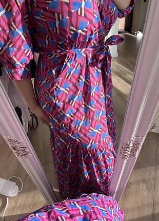 Сукня максі рожева на кожен день або свято