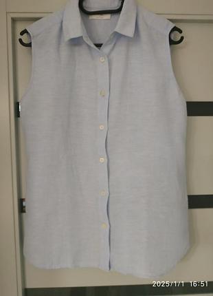 Сорочка uniqlo льон