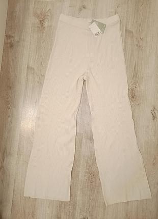 Штаны палаццо, вязаные палаццо h&amp;m