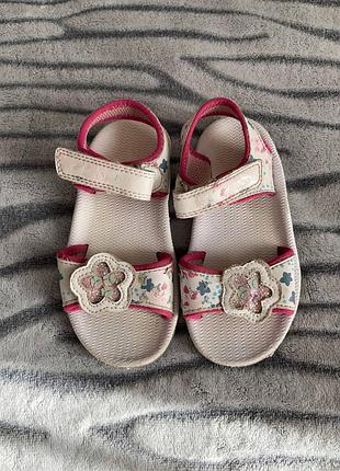 Босоніжки clarks р.7