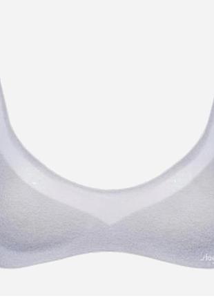 Шикарний, базовий, бюстгальтер, в ніжно блакитному кольорі, від дорогого бренду: sloggi