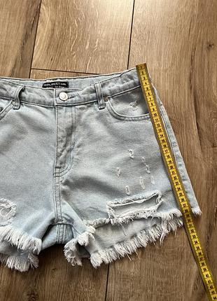 Джинсові міні шорти 7