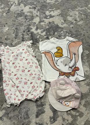 Дитячий набір одягу боді для дівчинки