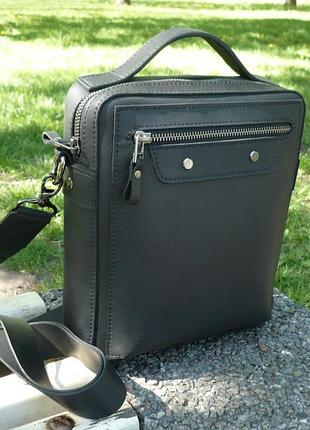 Кожаная мужская сумка