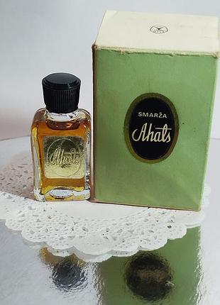 Духи " ahats" дзинтарс винтаж 1976 год.знак качества