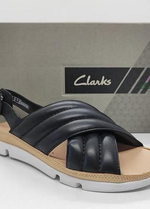Кожаные босоножки сандали clarks trigenic оригинал