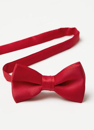 Красный бабочка h&m / однотонная бабочка / галстук