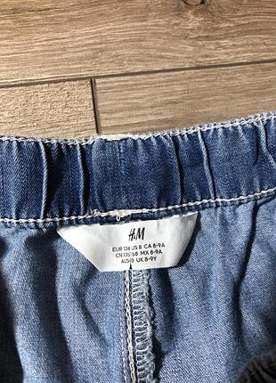Джинсові шорти h&m 140 5