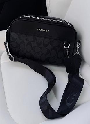 Чоловіча сумка coach крос-боді