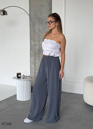 Трендові літні брюки палаццо